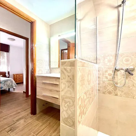 Apartamento Palmeras del Sur con piscina,a 5 minutos a pie a la playa, Tenerife Sur *